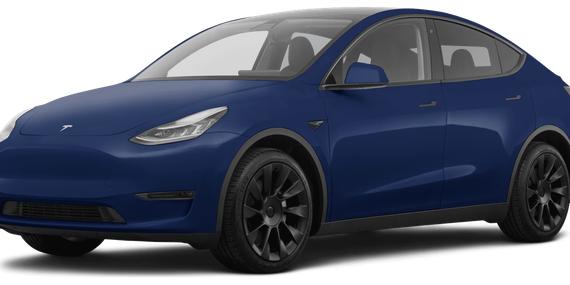 TESLA MODEL Y 2021 5YJYGDEE0MF204587 image